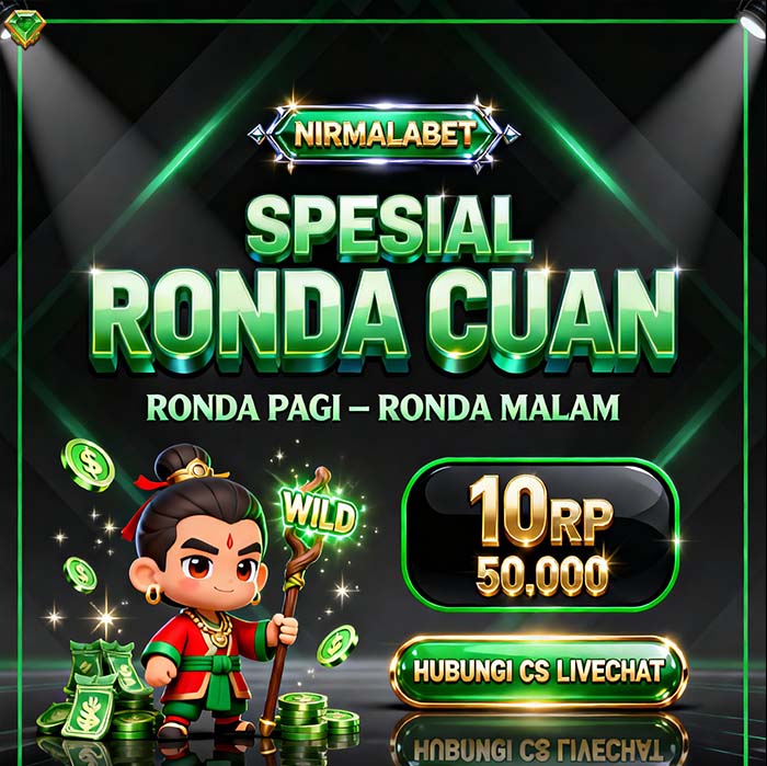 NirmalaBet Slot QRIS Online Terpopuler Bonus Melimpah Hari Ini